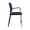 Lesro Newport Wide Hip Chair Metal Frame, Bronze, OH Cobalt Upholstery NP1261 - alternate 2